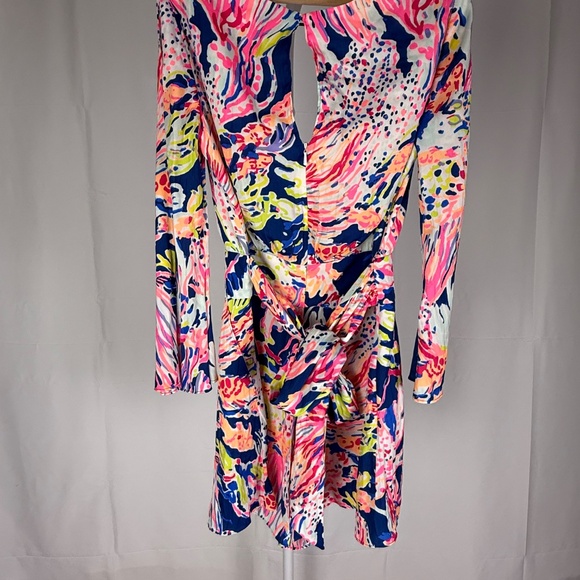 Lilly Pulitzer GLORIA Romper in Indigo Sunken Treasure Size 0 ~ HOLY GRAIL! - Picture 3 of 16